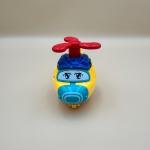 طائرة هليكوبتر كرتونية من Whirly Eyes - لعبة ادفع وانطلق مع حركة المروحة