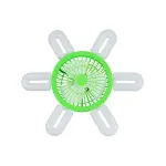 مروحة سقف بشكل U مع ضوء وتحكم عن بعد