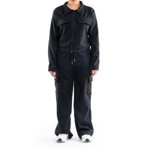 مجموعة Cargo Jogger طقم سترة نسائية بسحاب