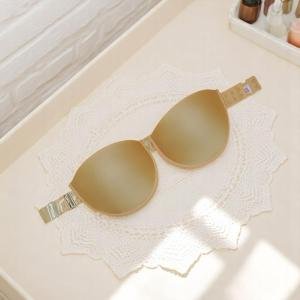 في اي بي حمالة الصدر الداعمة غير المرئية تصميم بلا ظهر بأحزمة شفافة