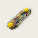 لعبة حلقات الماء الديناصور المثيرة تصميم مزدوج الأزرار للأطفال