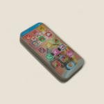 هاتف اللعبة الأرنب اللطيف مع تصميم الكاميرا الدائرية