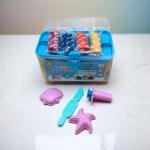 مجسم شاحنة الآيس كريم  مجموعة عجين اللعب 24 لون للاطفال