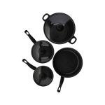 طقم أدوات الطهي المانع للالتصاق المكوّن من 7 قطع
