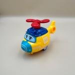 طائرة هليكوبتر كرتونية من Whirly Eyes - لعبة ادفع وانطلق مع حركة المروحة