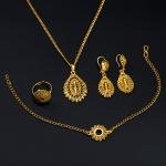 مجموعة مجوهرات بإلهام أوراق الشجر إكسسوارات أنيقة مستوحاة من الطبيعة لكل مناسبة