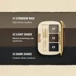 شيجلام باليت حواجب فول فيلد - 102 بني رمادي