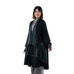 كارديجان كيمونو مفتوحة مع حواف