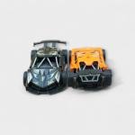 مجموعة سيارات رياضية مع أجنحة خلفية أنيقة