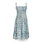 أوشن بلوسوم فستان ميدي بتفصيل سموك