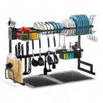 رف مطبخ متعدد الأغراض فوق الحوض