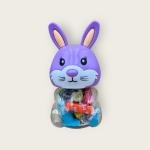 مجموعة عجينة اللعب برأس أرنب 14 لون مع علبة تخزين على شكل حيوان لطيف