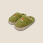 نعال سهل الارتداء مطرز بطبعة ثعلب رقيق