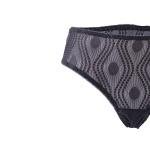 مجموعة لينجري دانتيل أنيقة شبكة مزخرفة حمالة صدر مسنودة وبتفاصيل ساتان