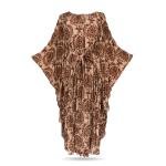 فستان القفطان الملكي المكشكش