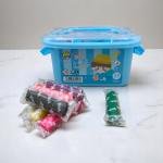 مجسم طين تشكيل للأطفال مجموعة عجينة لعب 24 لون مع قوالب شخصيات كرتونية