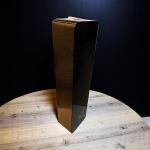 كيوب أروما معطر جو على شكل برج مكعب ذهبي لامع وأسود معطر زيوتی عطري أنيق للمنزل والمكتب