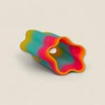 لعبة الربيع بألوان قوس قزح – الشكل المتموج