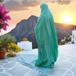 طقم صلاة نسائي مقاوم للماء – تيفاني