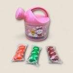 مجموعة صلصال سقاية النباتات 14 لونا مع قوالب تشكيل