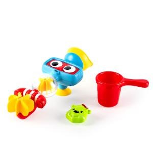 مجموعة ألعاب حمام الوجه المضحك