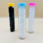 أربطة مطاطية للشعر مع علبة تخزين (مجموعة من 3 قطع)