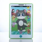 لوح تعليمي موسيقي إصدار قطط لعبة تعليمية تفاعلية للأطفال تعلم الأبجدية والأرقام مع الألحان الممتعة