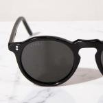 نظارة شمسية Kehole بإطار أسيتات دائري وجسر